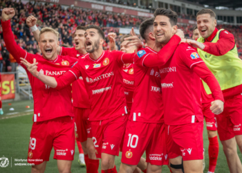 Jedenastka 22. kolejki z dwoma piłkarzami Widzewa