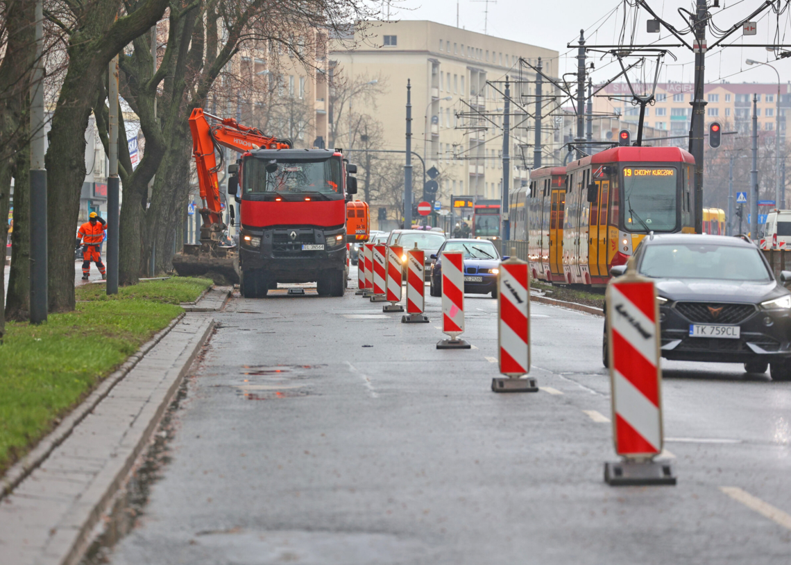 Dzisiaj drogowcy zaczęli prace na Zachodniej, jutro na Boya-Żeleńskiego