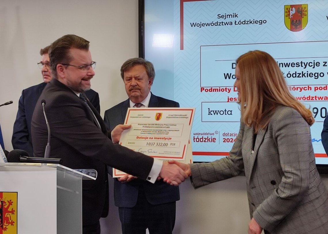 Blisko 22 mln zł dla sześciu szpitali w Łodzi