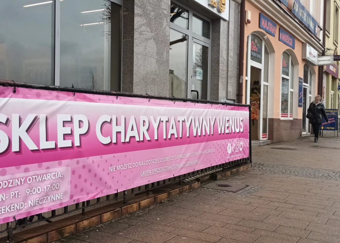 Sklep charytatywny w Kutnie. Darczyńcą może zostać każdy