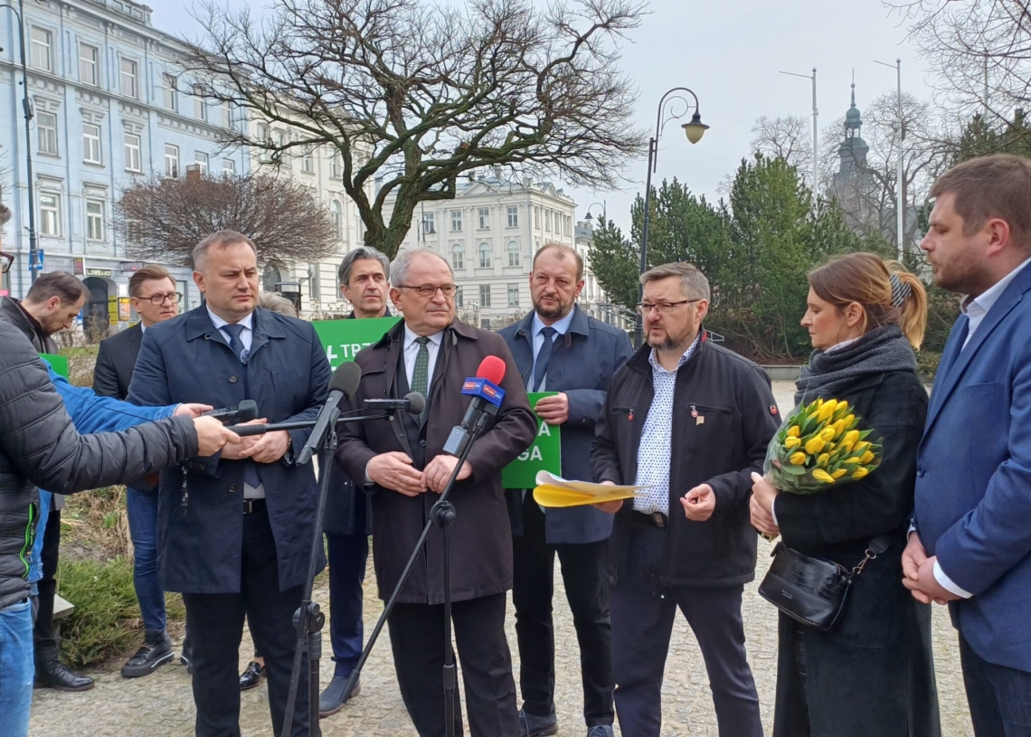 Trzecia Droga w Piotrkowie Trybunalskim przedstawiła kandydatów do Sejmiku Województwa Łódzkiego