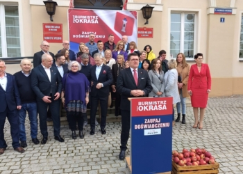 Paweł Okrasa będzie ubiegał się o reelekcję na stanowisko burmistrza Wielunia