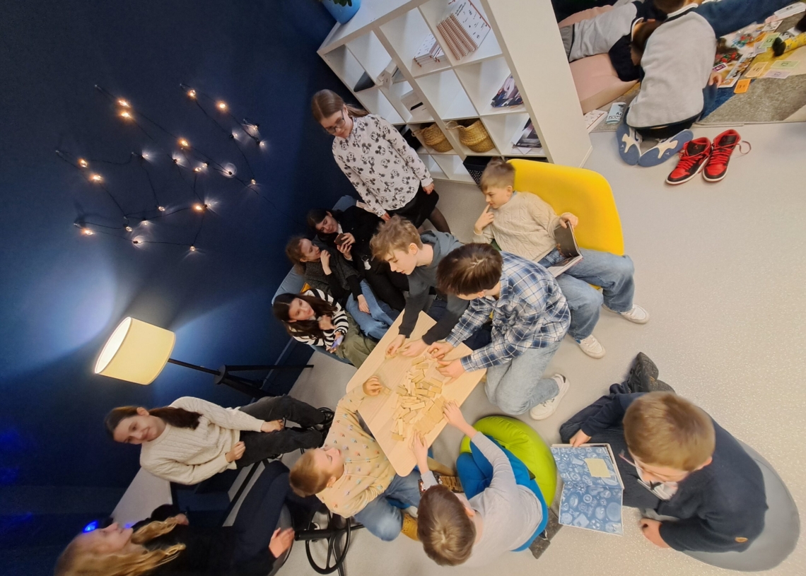 Biblioteka Miejscówka - nowa filia Biblioteki Miejskiej na Retkini w Łodzi
