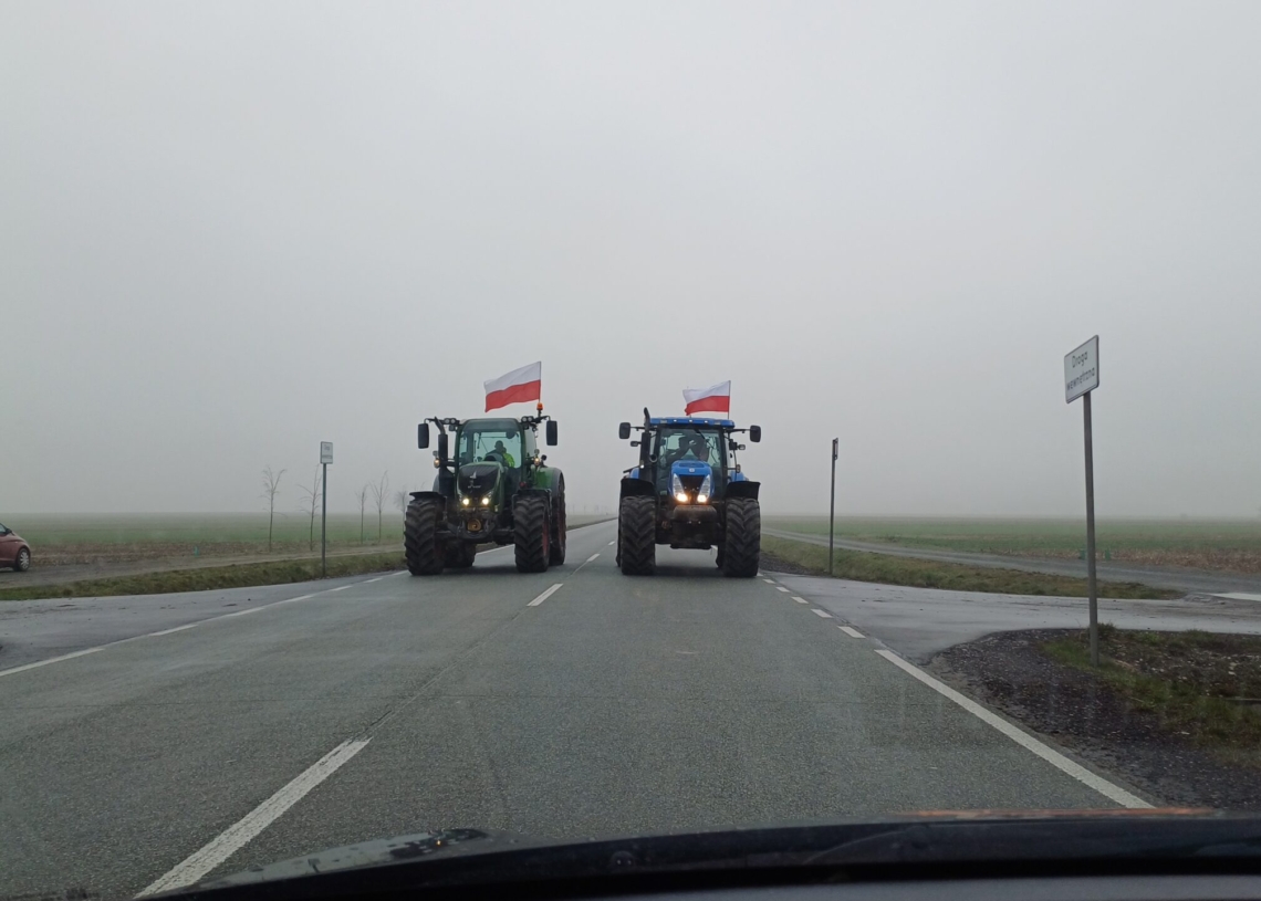 Protesty rolników