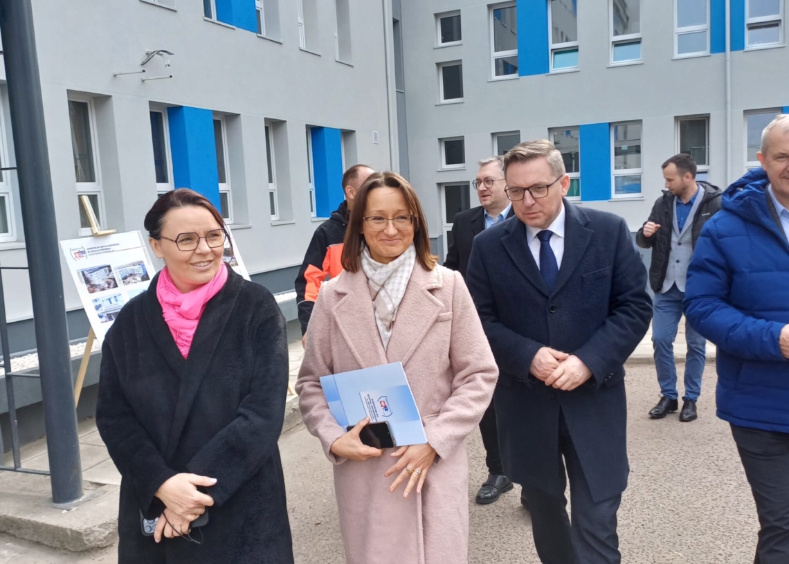 Koniec termomodernizacji Samodzielnego Szpitala Wojewódzkiego w Piotrkowie Trybunalskim