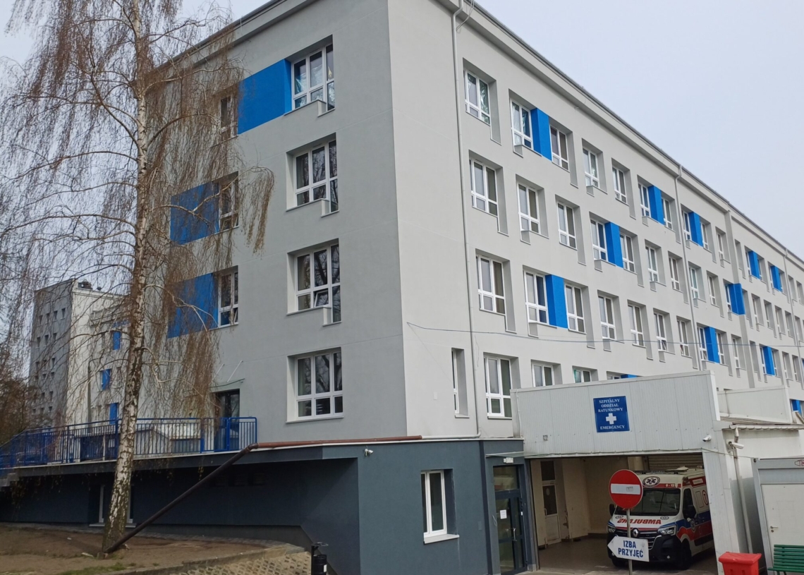 Koniec termomodernizacji Samodzielnego Szpitala Wojewódzkiego w Piotrkowie Trybunalskim