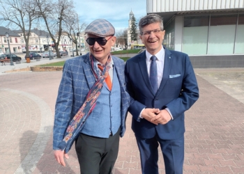 Wizyta wicemarszałka Senatu RP Michała Kamińskiego w Pabianicach