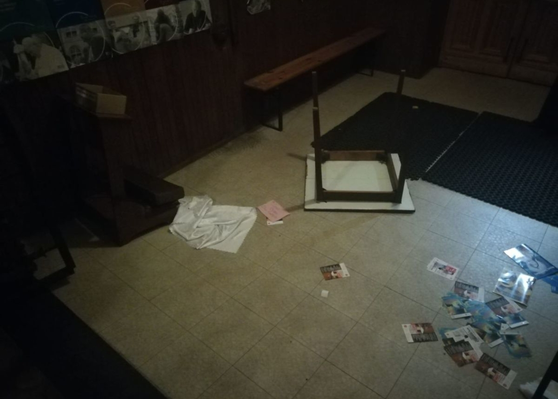 Demolował kościoły w Konstantynowie. 23-latek został zatrzymany i usłyszał zarzuty