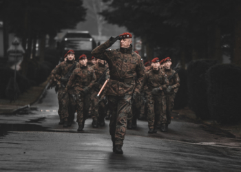 Apel 25 Brygady Kawalerii Powietrznej w Tomaszowie z okazji 25-lecia Polski w NATO