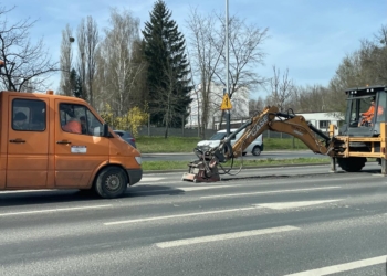 Utrudnienia na alei Palki
