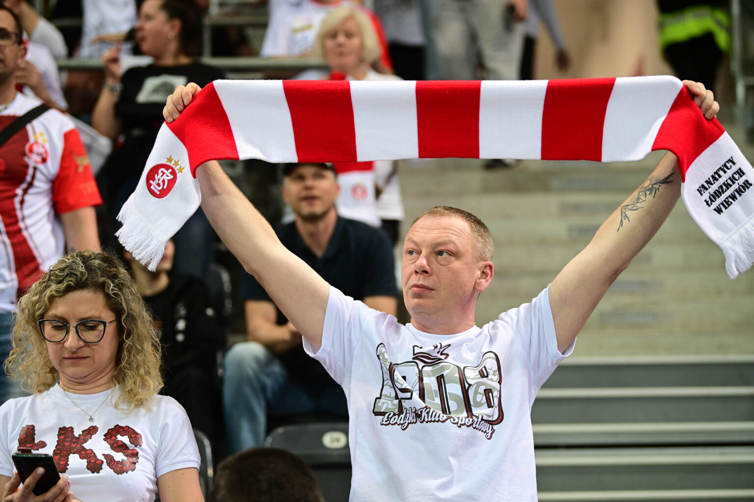 Doping LKS Commercecon vs Grot Budowlane 3 mecz 82
