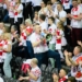 Grot Budowlani Łódź - ŁKS Commercecon Łódź. Doping kibiców