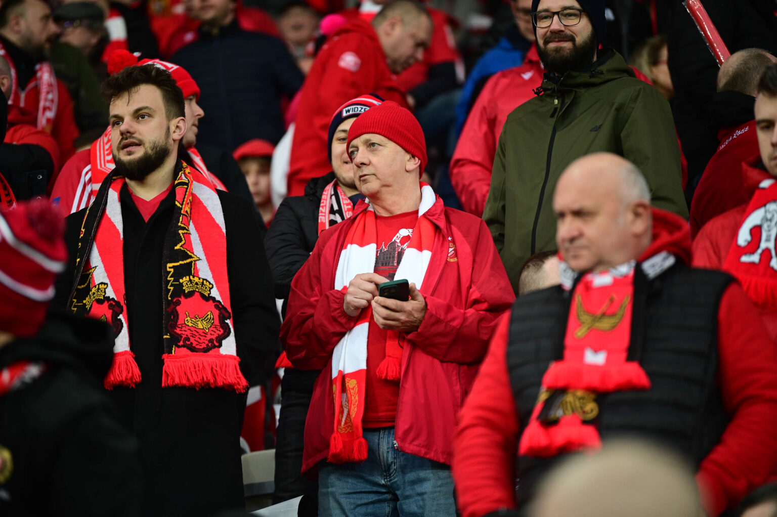 Doping Widzewa Lodz na meczu z Legia Warszawa 101