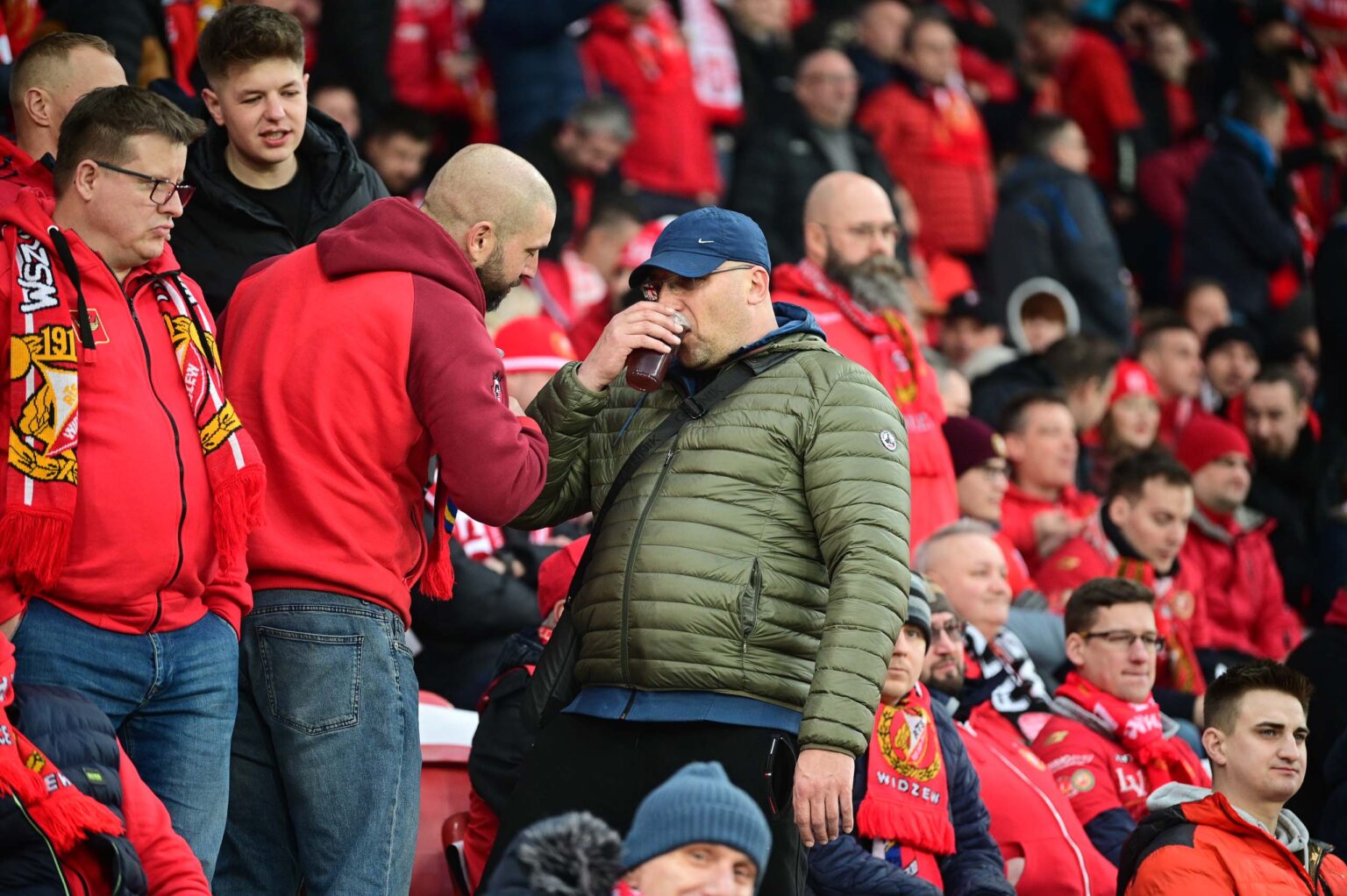 Doping Widzewa Lodz na meczu z Legia Warszawa 107