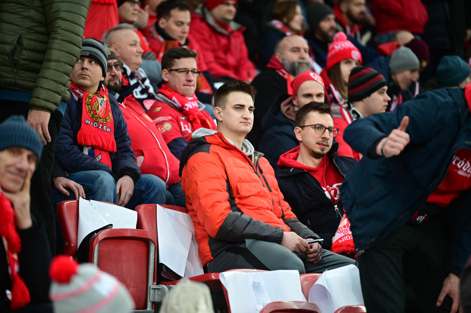 Doping Widzewa Lodz na meczu z Legia Warszawa 108
