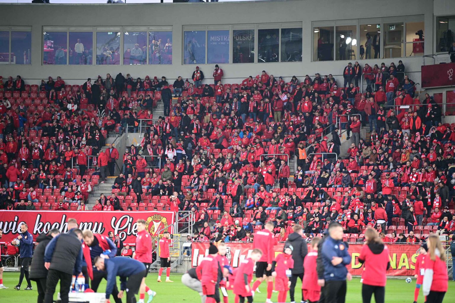 Doping Widzewa Lodz na meczu z Legia Warszawa 114