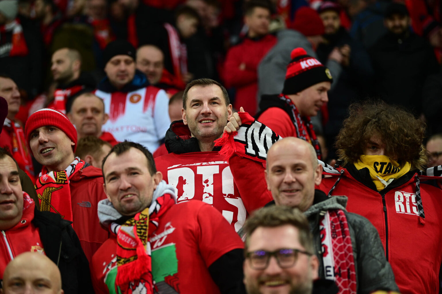 Doping Widzewa Lodz na meczu z Legia Warszawa 121
