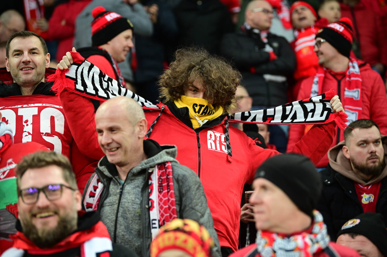 Doping Widzewa Lodz na meczu z Legia Warszawa 122