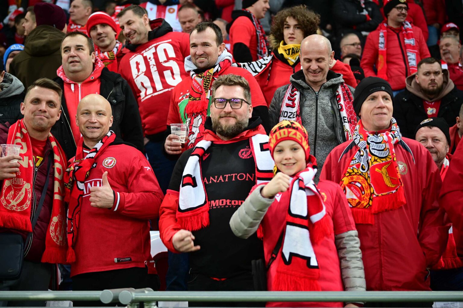 Doping Widzewa Lodz na meczu z Legia Warszawa 124