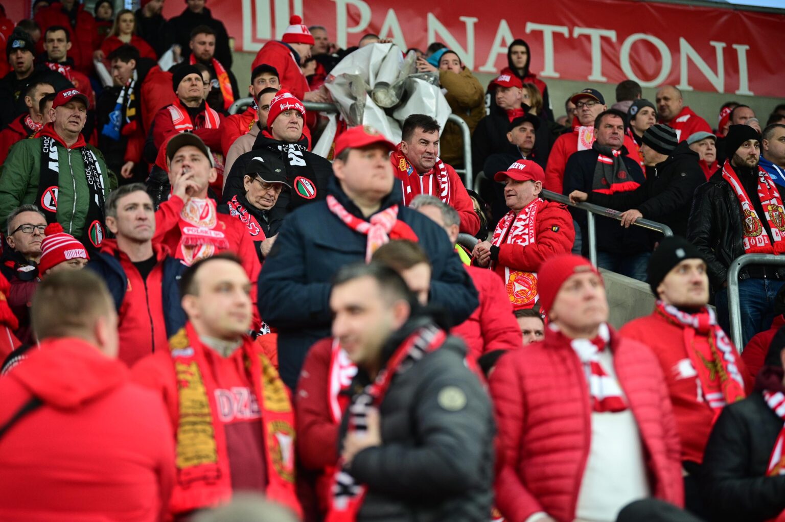 Doping Widzewa Lodz na meczu z Legia Warszawa 127