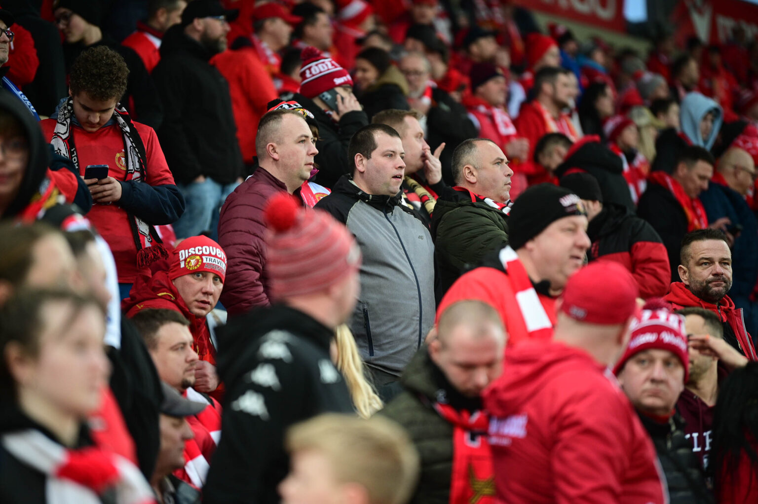 Doping Widzewa Lodz na meczu z Legia Warszawa 140