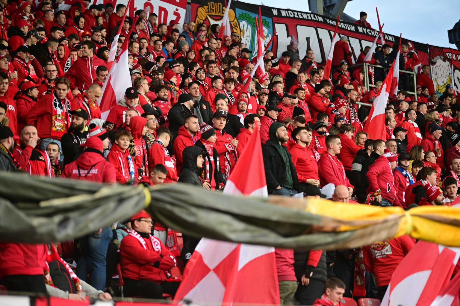 Doping Widzewa Lodz na meczu z Legia Warszawa 178