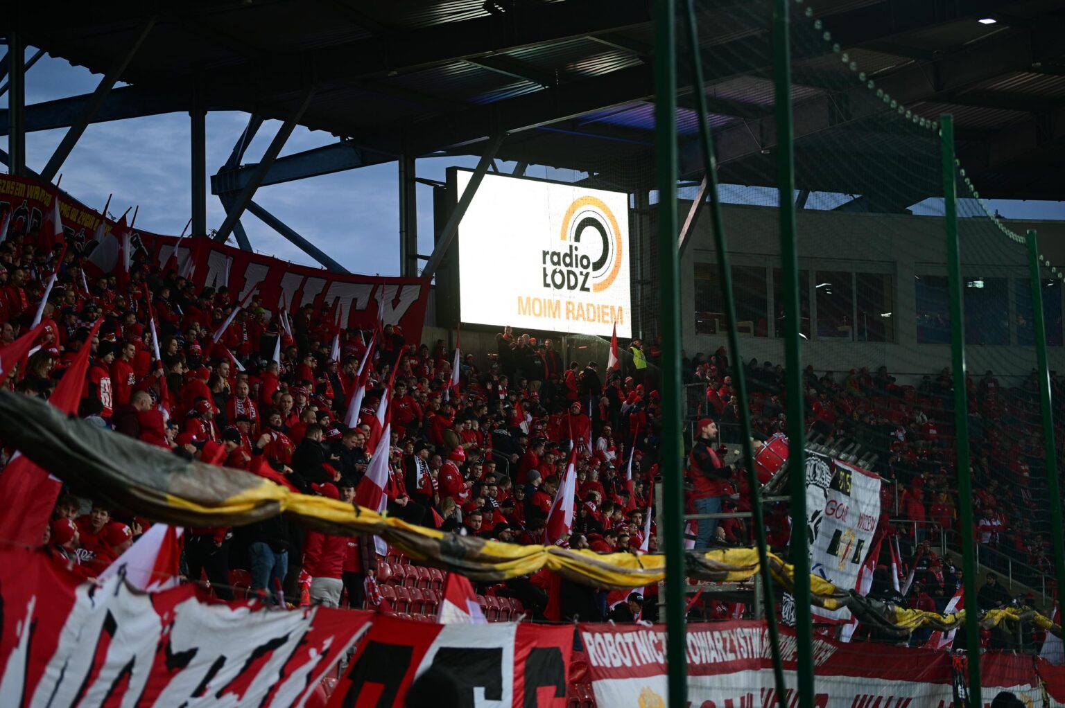 Doping Widzewa Lodz na meczu z Legia Warszawa 182