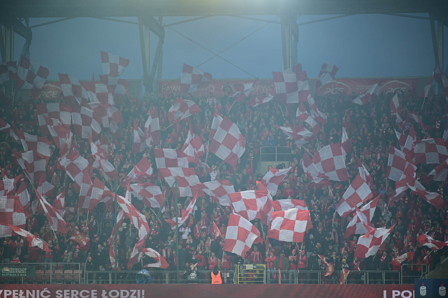 Doping Widzewa Lodz na meczu z Legia Warszawa 197