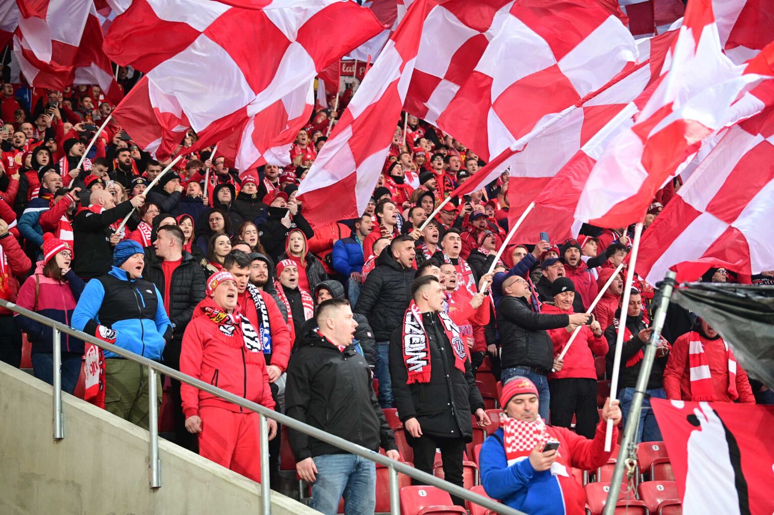 Doping Widzewa Lodz na meczu z Legia Warszawa 199