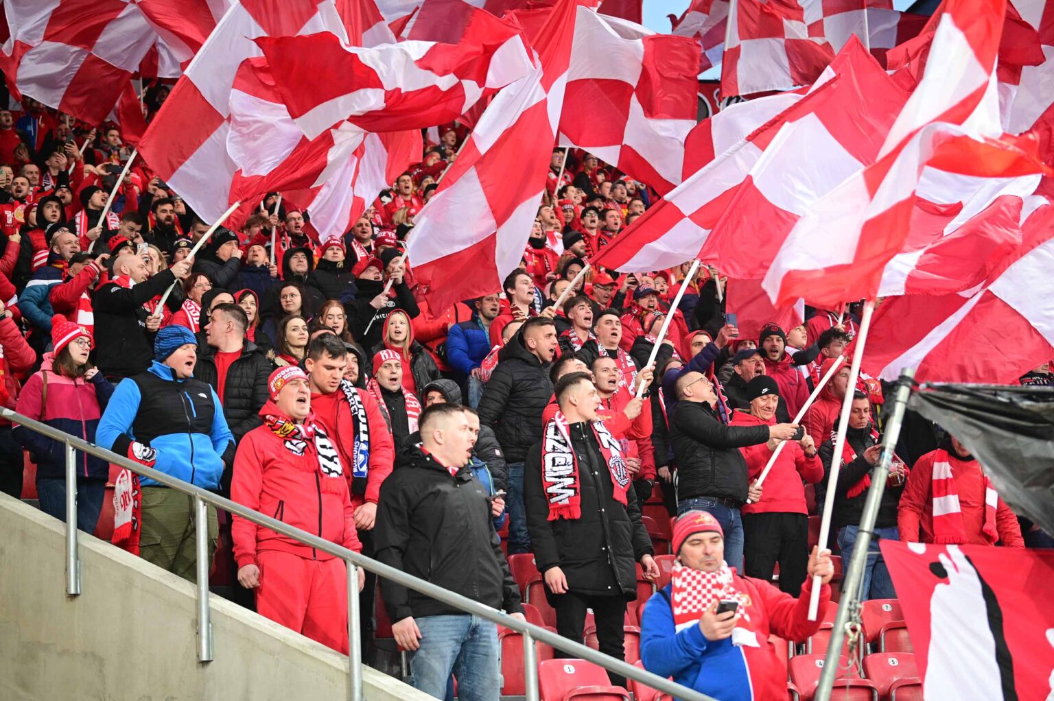 Doping Widzewa Lodz na meczu z Legia Warszawa 200