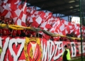 Doping Widzewa Lodz na meczu z Legia Warszawa 202