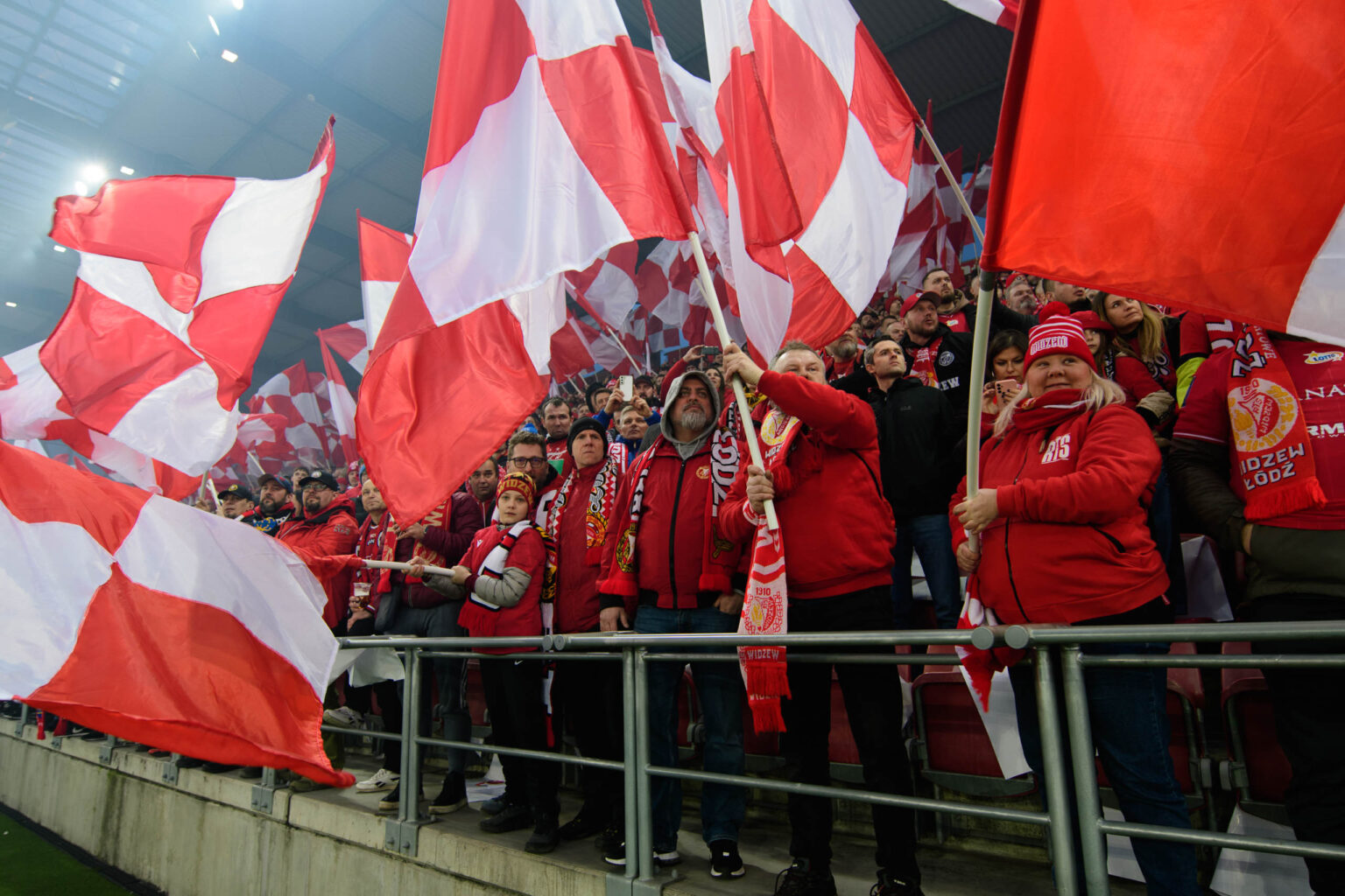 Doping Widzewa Lodz na meczu z Legia Warszawa 23