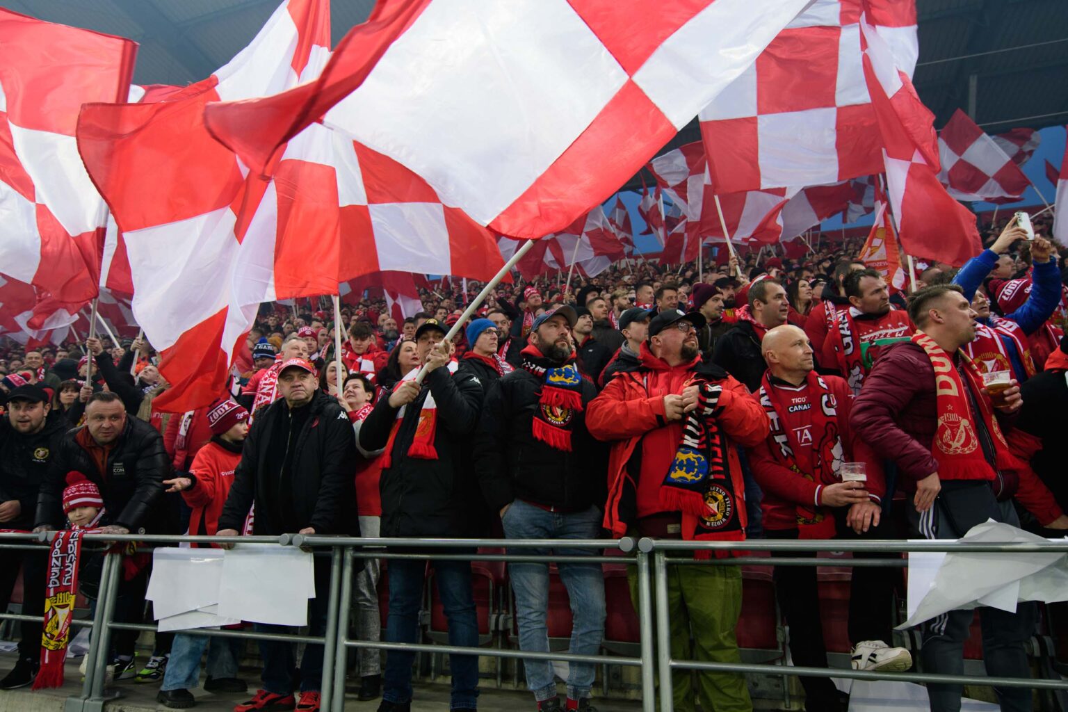 Doping Widzewa Lodz na meczu z Legia Warszawa 24