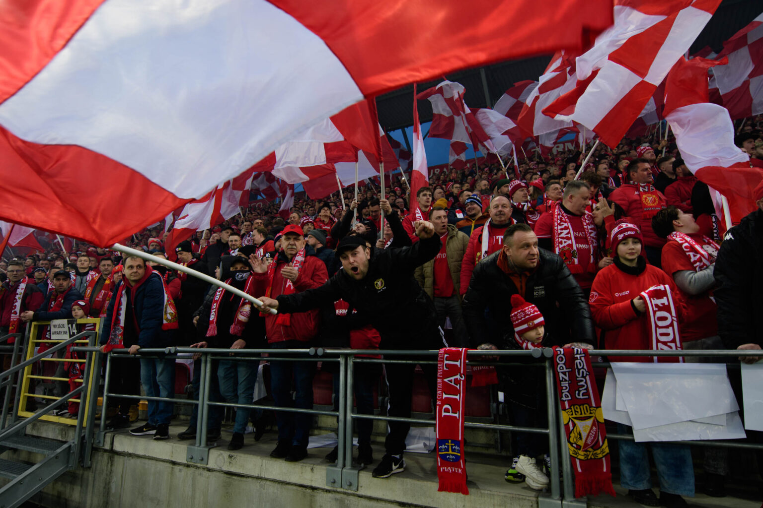 Doping Widzewa Lodz na meczu z Legia Warszawa 25