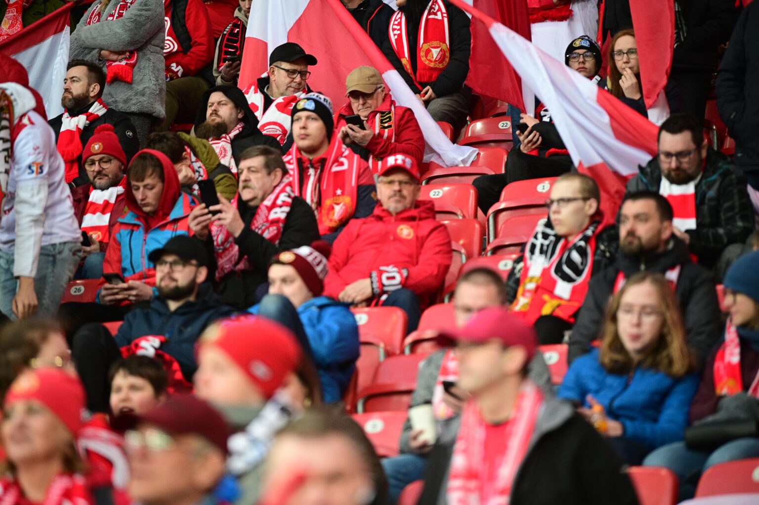 Doping Widzewa Lodz na meczu z Legia Warszawa 42