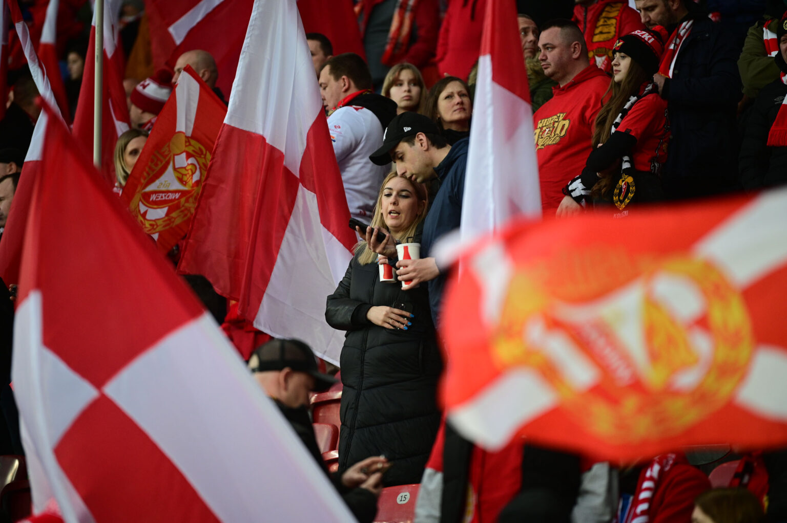 Doping Widzewa Lodz na meczu z Legia Warszawa 49