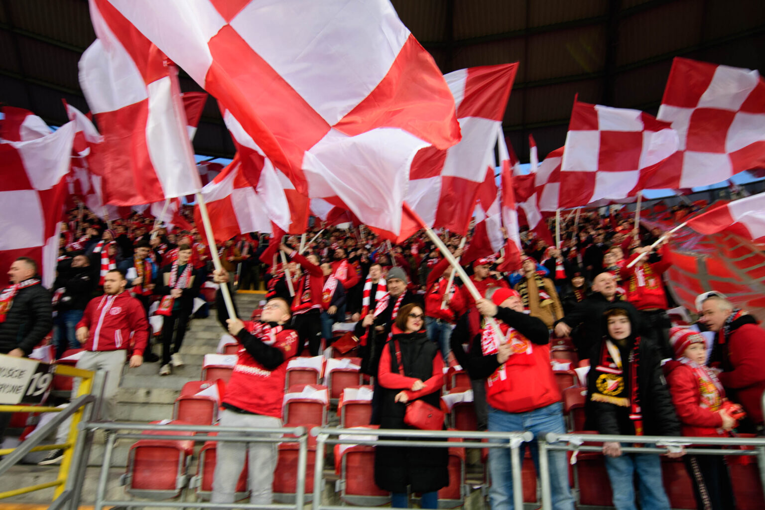 Doping Widzewa Lodz na meczu z Legia Warszawa 5