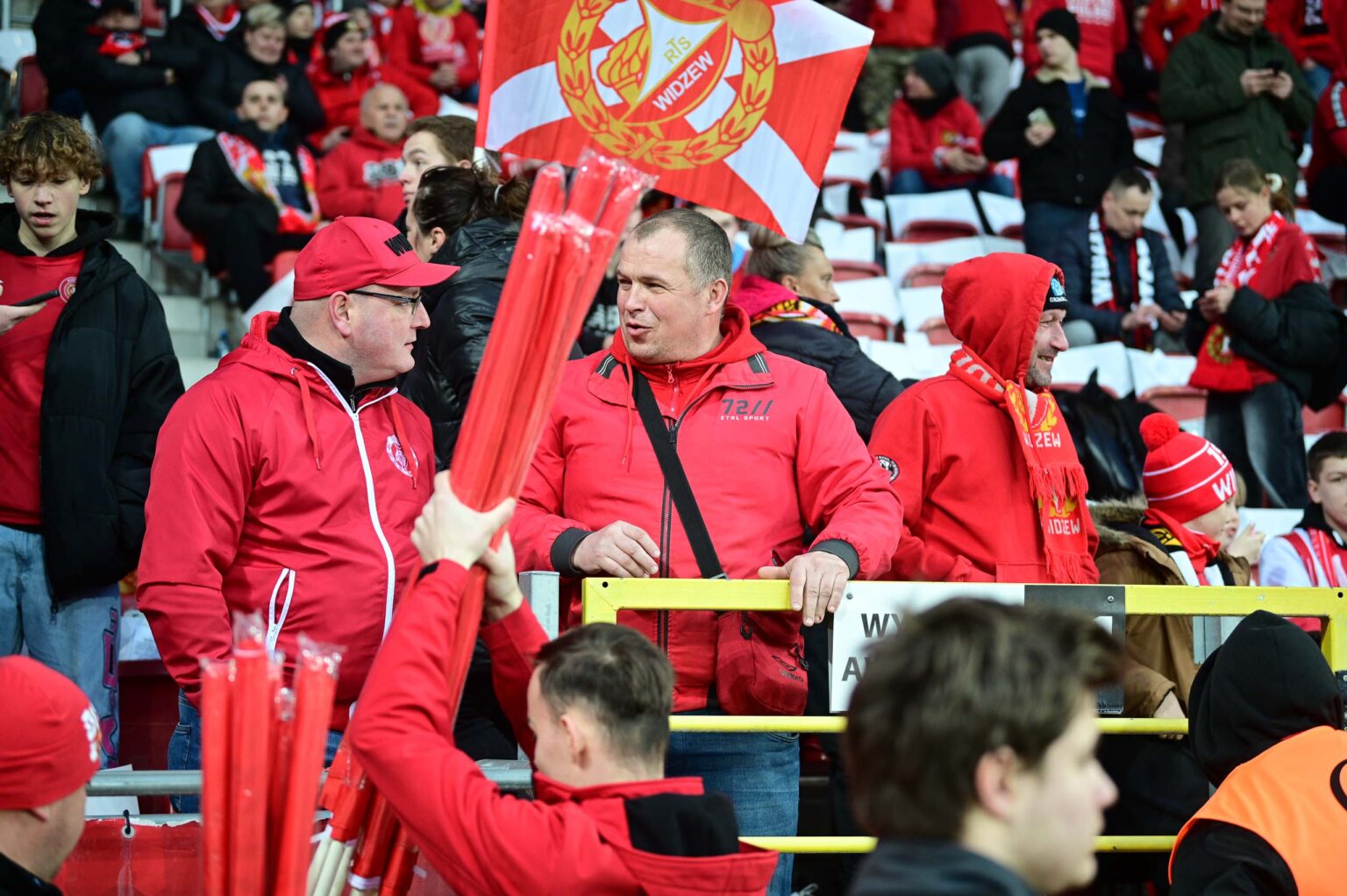 Doping Widzewa Lodz na meczu z Legia Warszawa 61