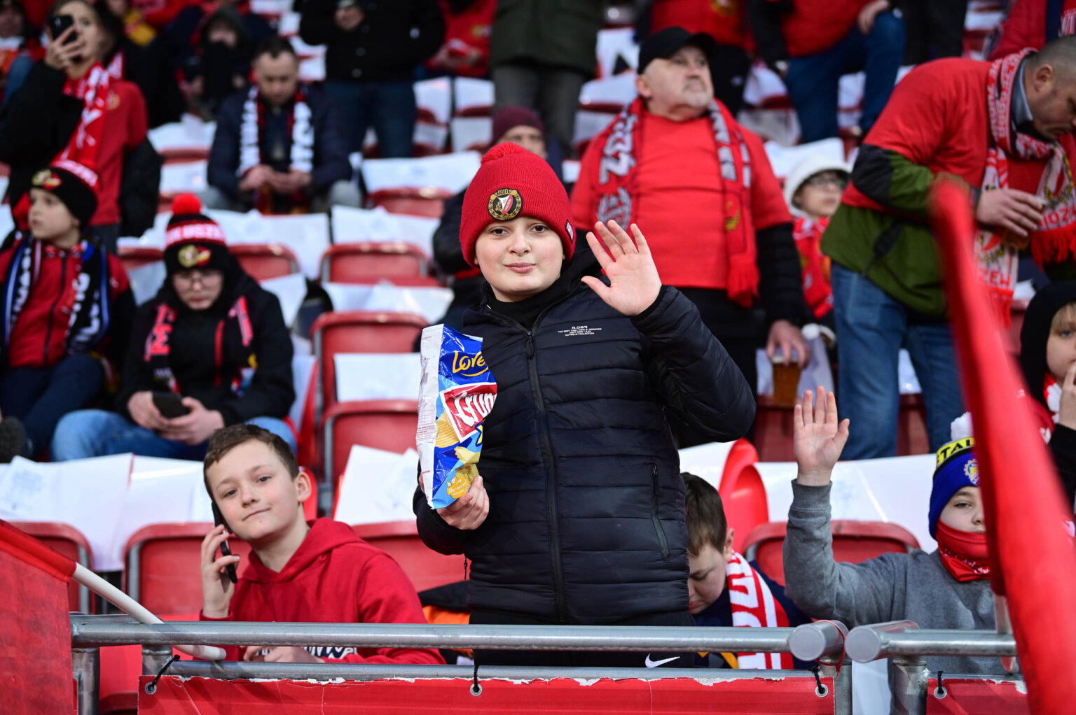 Doping Widzewa Lodz na meczu z Legia Warszawa 66