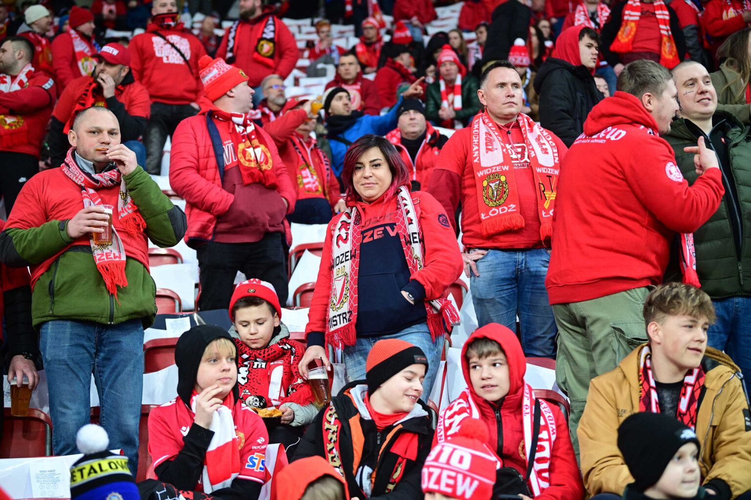 Doping Widzewa Lodz na meczu z Legia Warszawa 68