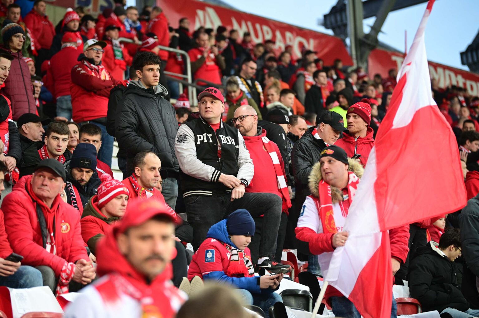 Doping Widzewa Lodz na meczu z Legia Warszawa 75