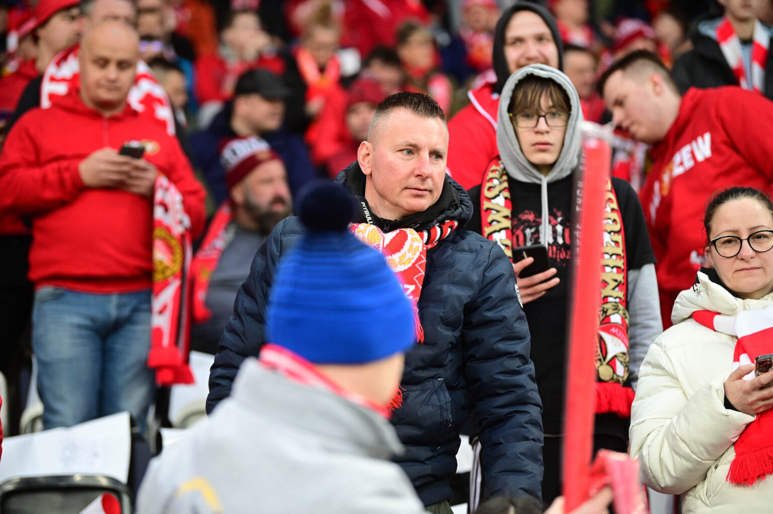 Doping Widzewa Lodz na meczu z Legia Warszawa 80