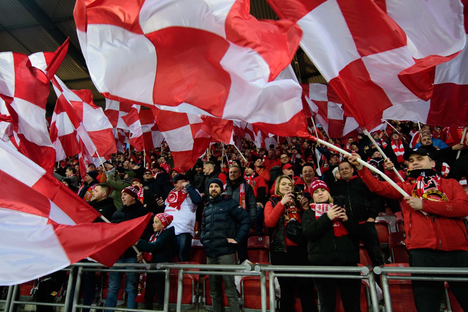 Doping Widzewa Lodz na meczu z Legia Warszawa 9