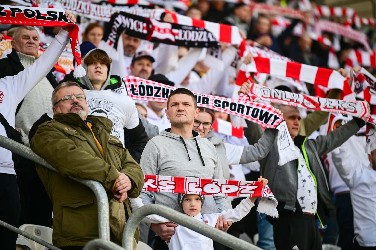 Doping kibicow LKS na meczu z Puszcza Niepolomice 132
