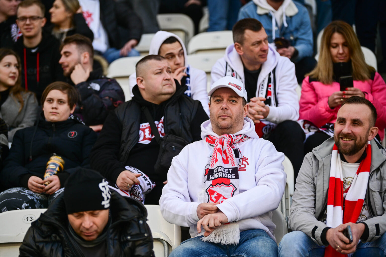 Doping kibicow LKS na meczu z Puszcza Niepolomice 39