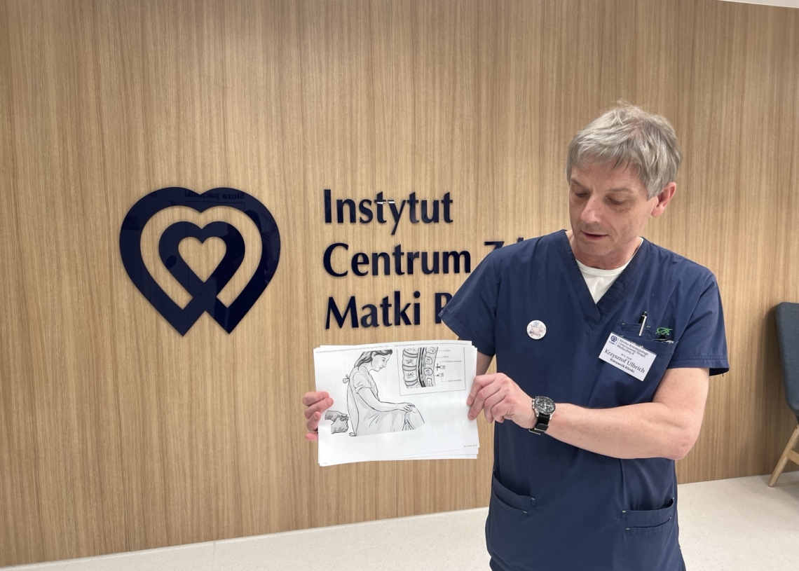 W Instytucie Centrum Zdrowia Matki Polki każda kobieta może dostać znieczulenie przy porodzie
