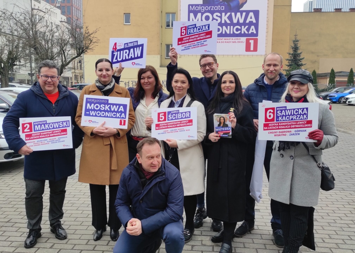 Kandydaci Nowej Lewicy