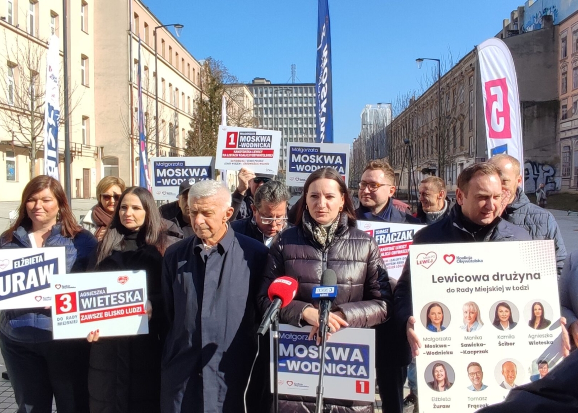 Kandydaci Nowej Lewicy na łódzkich radnych podkreślają, że Łódź ambitnie korzysta ze środków UE