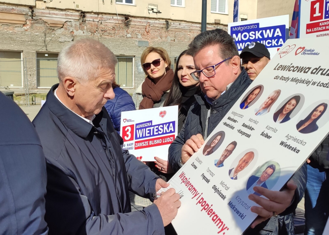 Kandydaci Nowej Lewicy na łódzkich radnych
