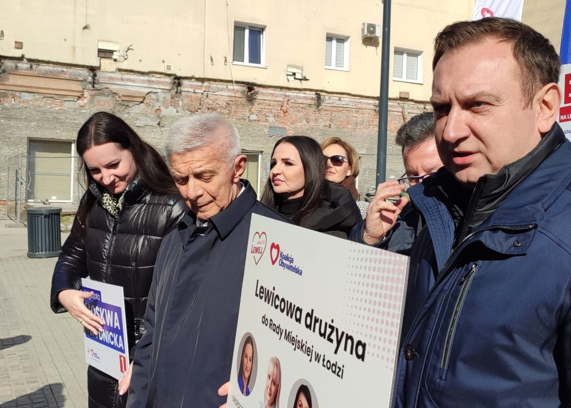 Kandydaci Nowej Lewicy na łódzkich radnych podkreślają, że Łódź ambitnie korzysta ze środków UE
